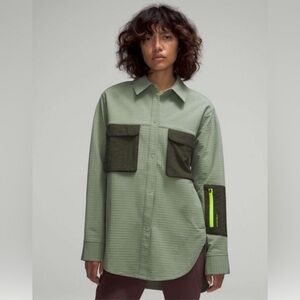 Lululemon Grid Fleece Hiking Overshirt